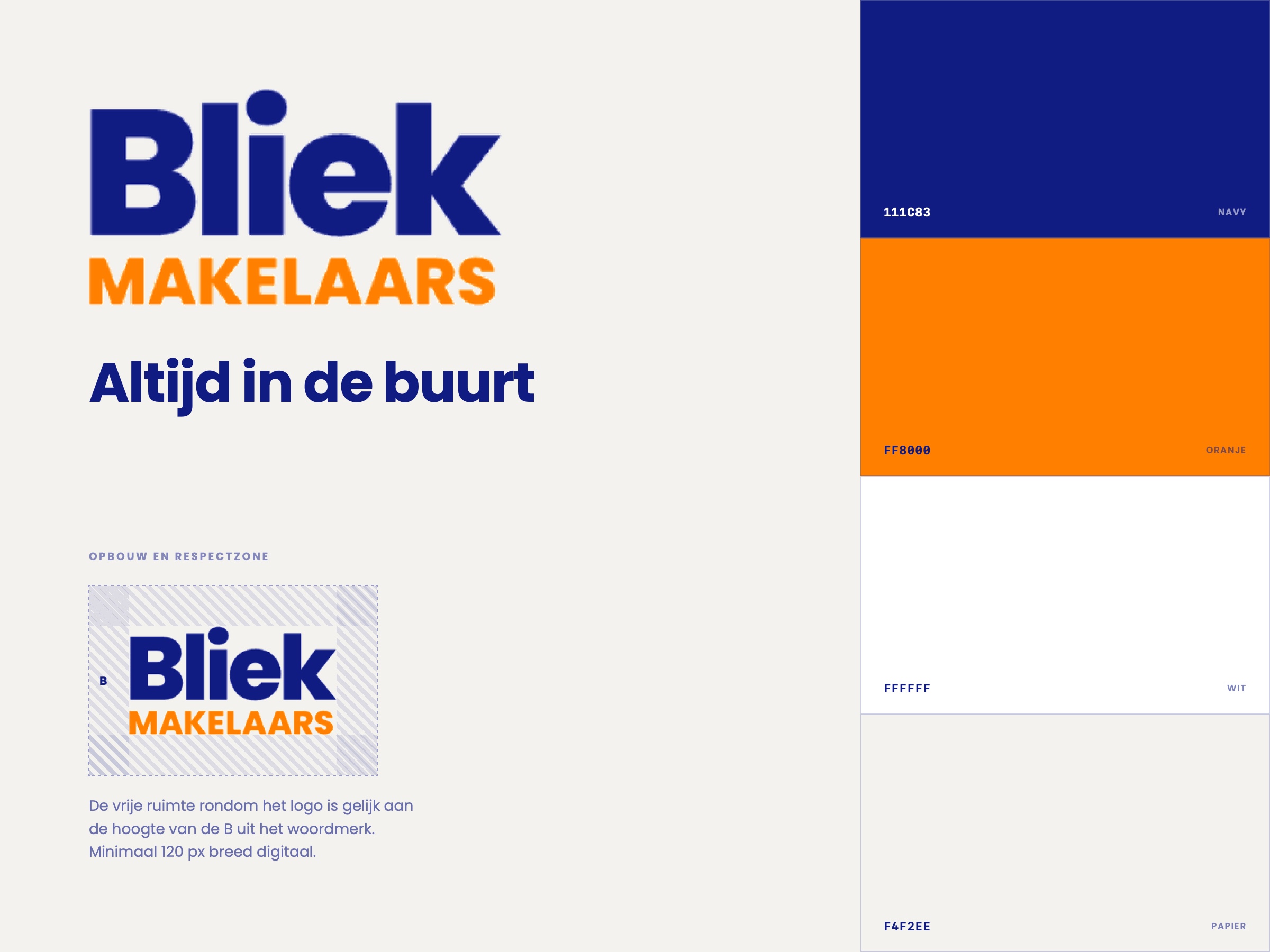 Huisstijl Bliek Makelaars